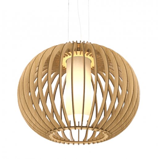 Pendente Stecche Di Legno 37x47,5cm Accord