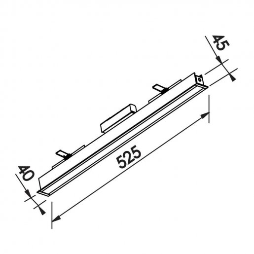 Spot Lisse Solution II PAR16 GU10 GZ10 Bivolt 127V / 220V 110 x 56 x 130mm NewLine